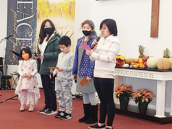 크리스천 교회 추수감사절 예배[사진=크리스천교회]
