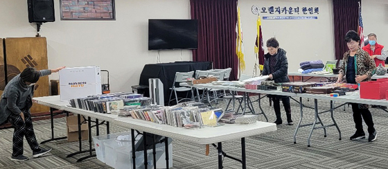 OC한인회가 가든그로브의 한인회관에서 22~24일 개최한 바자회 당시 모습. ［OC한인회 제공］