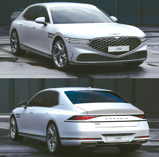 신형 제네시스 G90. [제네시스 제공] 