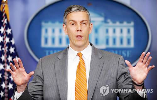안 던컨 전 미국 교육부 장관 [EPA 연합뉴스]