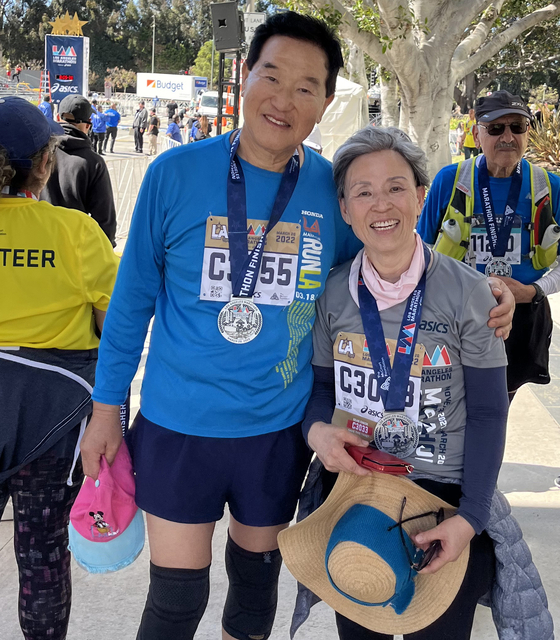 차원도(왼쪽), 차인희씨 부부. [차원도씨 제공]