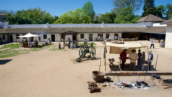 골드러시 역사유적 셔터 포트(Sutter Fort) [삼호관광 제공]