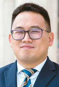 북가주 샌타클라라카운티 검사장 선거에 나선 대니얼 정 후보. [크리스토퍼 임 제공]