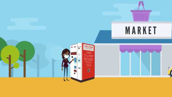 테스트앤고 일러스트 [출처 조지아 DPH 유투브 캡처]