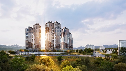 [더 리치먼드 평창 아파트 조감도]