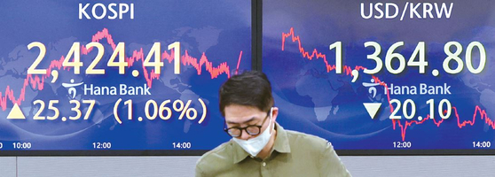 원·달러 환율 두달만에 1360원대 진입