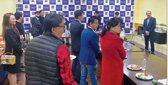 의류협 성탄절 믹서 개최