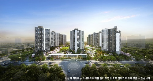 [익산 부송 데시앙 조감도]