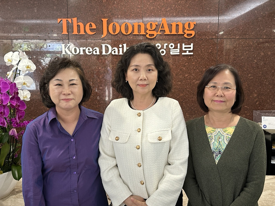 마음공간 라이프 코칭 스페이스의 최은희 CEO(왼쪽부터), 한수희 공동설립자, 백미경 최고재무책임자.