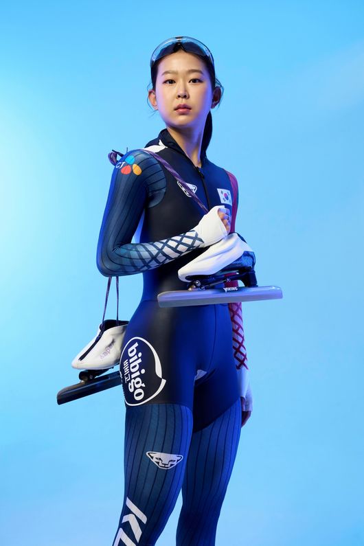 김민선을 포함한 대한민국 스피드스케이팅 국가대표팀이CJ그룹과 함께2026밀라노-코르티나담페초 동계 올림픽을 향한 여정을 시작한다. / CJ그룹