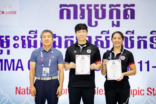2023부터2024년까지AMMA에 주최했던 모든 아시아선수권대회와 국제심판교육에 참여했던 국가대표선수,국제심판들도 전원 대한MMA총협회(회장 정문홍)로 옮겨와 아시안게임을 준비하고 있다. / 로드미디어