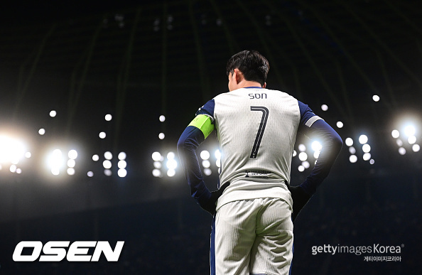 [사진] 손흥민 ⓒGettyimages(무단전재 및 재배포 금지)