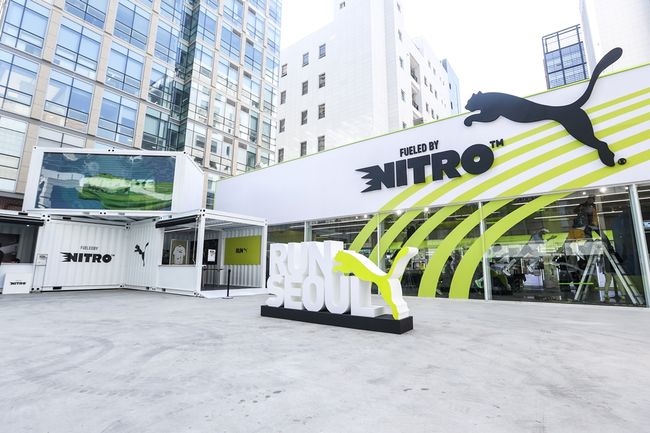 글로벌 스포츠 브랜드 푸마(PUMA)가15일부터30일까지 <NITRO™ HOUSE(나이트로 하우스)>팝업 스토어를 운영한다. /푸마