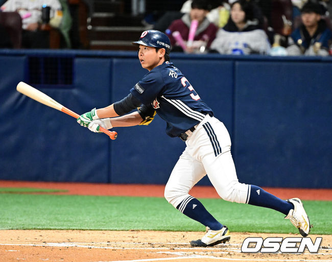 [OSEN=지형준 기자] 두산 정수빈. 2025.03.16 / jpnews@osen.co.kr