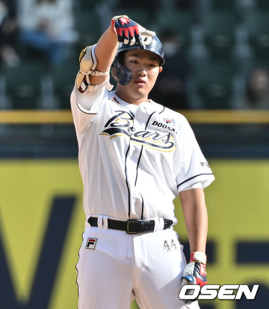 [OSEN=조은정 기자] 두산 홍성호. 2024.05.12 /cej@osen.co.kr