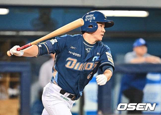 [OSEN=대구, 이석우 기자] NC 다이노스 박민우 037 2025.03.26 / foto0307@osen.co.kr