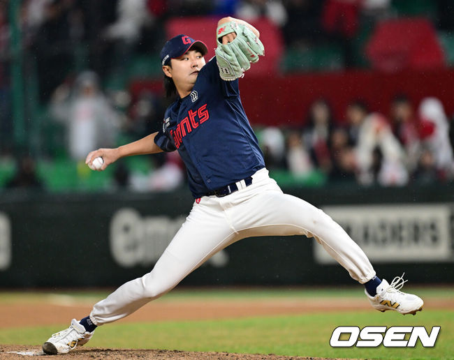 [OSEN=김성락 기자] 롯데 정철원. 2025.03.27 / ksl0919@osen.co.kr