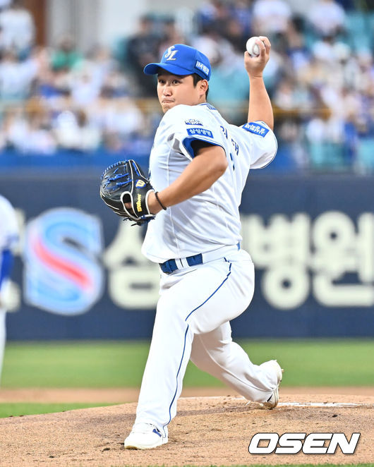[OSEN=대구, 이석우 기자] 삼성 라이온즈 최원태 078 2025.03.25 / foto0307@osen.co.kr