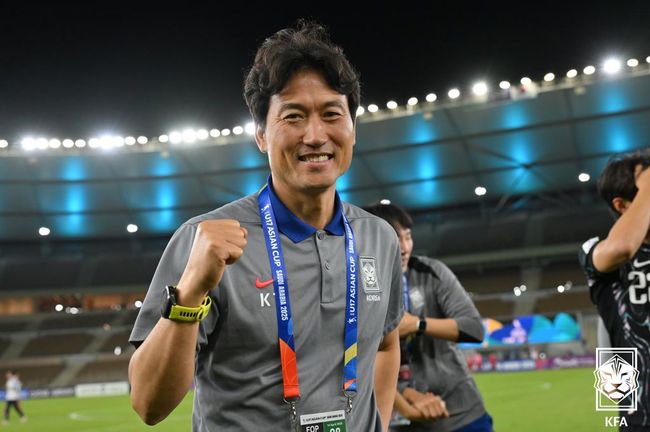 [사진] 백기태 감독 / 대한축구협회