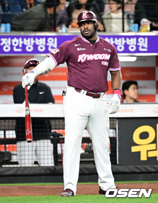[OSEN=지형준 기자] 키움 푸이그. 2025.04.11 / jpnews@osen.co.kr