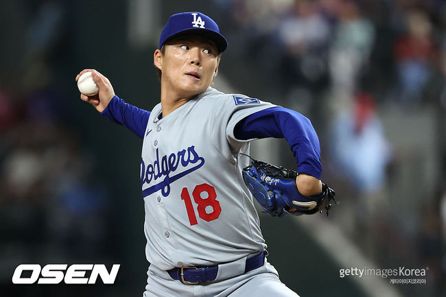 [사진] LA 다저스 야마모토 요시노부. ⓒGettyimages(무단전재 및 재배포 금지)