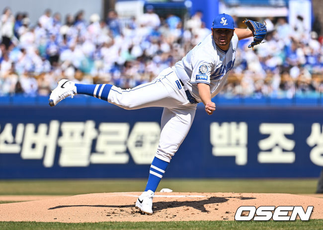 [OSEN=대구, 이석우 기자] 20250322 삼성 라이온즈 후라도 142 2025.03.22 / foto0307@osen.co.kr