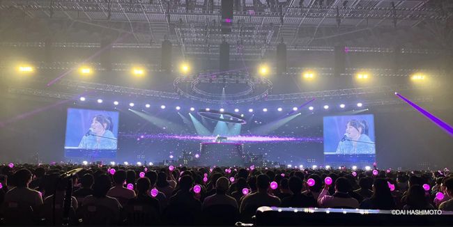 KSPO돔에서 개최된 가수 윤하 데뷔20주년 콘서트.