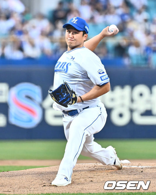 [OSEN=대구, 이석우 기자] 삼성 라이온즈 최원태 075 2025.03.25 / foto0307@osen.co.kr