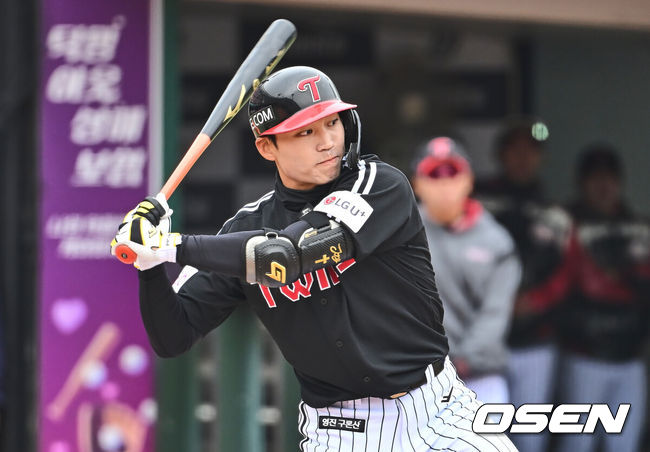 [OSEN=부산, 이석우 기자] LG  김현종 2025.03.10 / foto0307@osen.co.kr