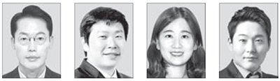 허혁재, 박창운, 이은하, 유백민(왼쪽부터 순서대로)
