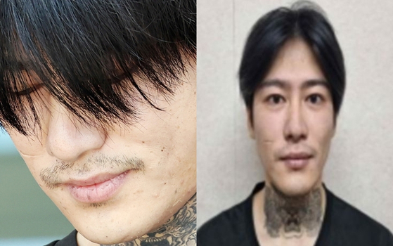 '묻지마 살인범' 박대성(31)이 지난해 10월 4일 오전 전남 순천경찰서에서 검찰로 송치되고 있다. 경찰은 국민의 알권리 등을 고려해 박대성의 신상 정보를 공개하기로 결정했다. 연합뉴스, 전남경찰청