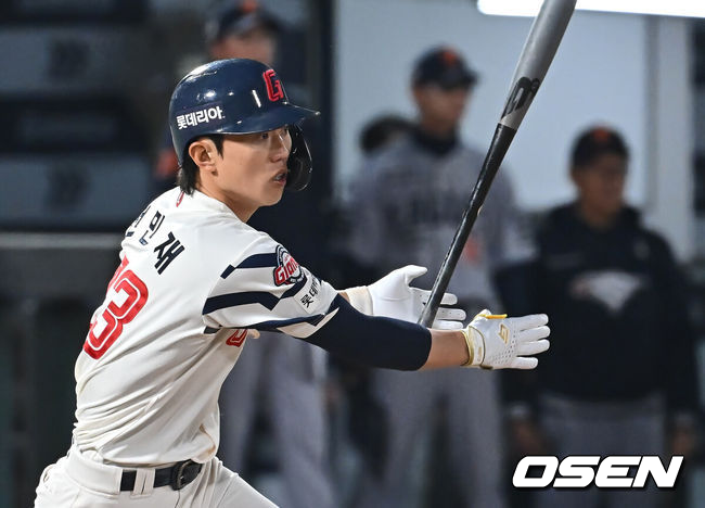 롯데 전민재 / OSEN DB