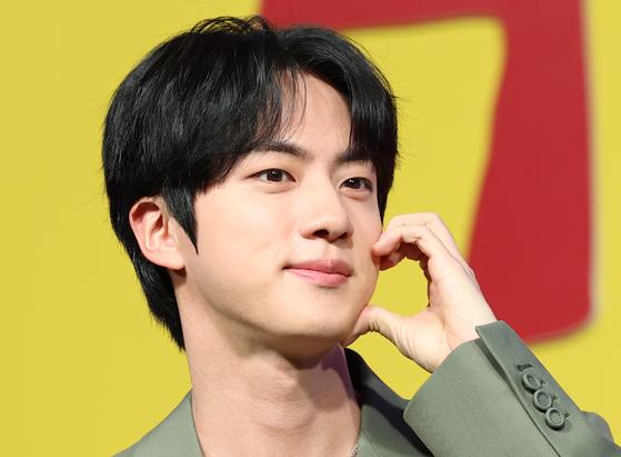 그룹 방탄소년단(BTS) 멤버 진. 뉴스1