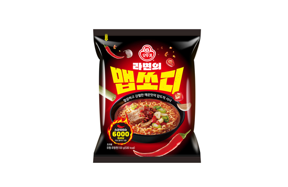 오뚜기가 매운 라면의 새로운 라인업 ‘라면의 맵쏘디’를 출시했다. 사진 오뚜기