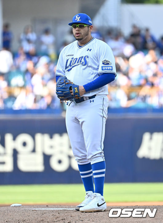 [OSEN=대구, 이석우 기자] 삼성 라이온즈 후라도 002 2025.04.26 / foto0307@osen.co.kr