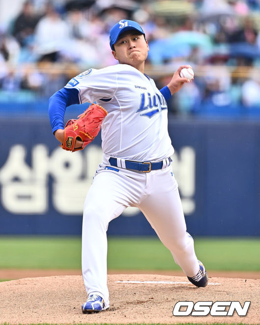 [OSEN=대구, 이석우 기자] 삼성 라이온즈 이승현 251 2025.04.05 / foto0307@osen.co.kr