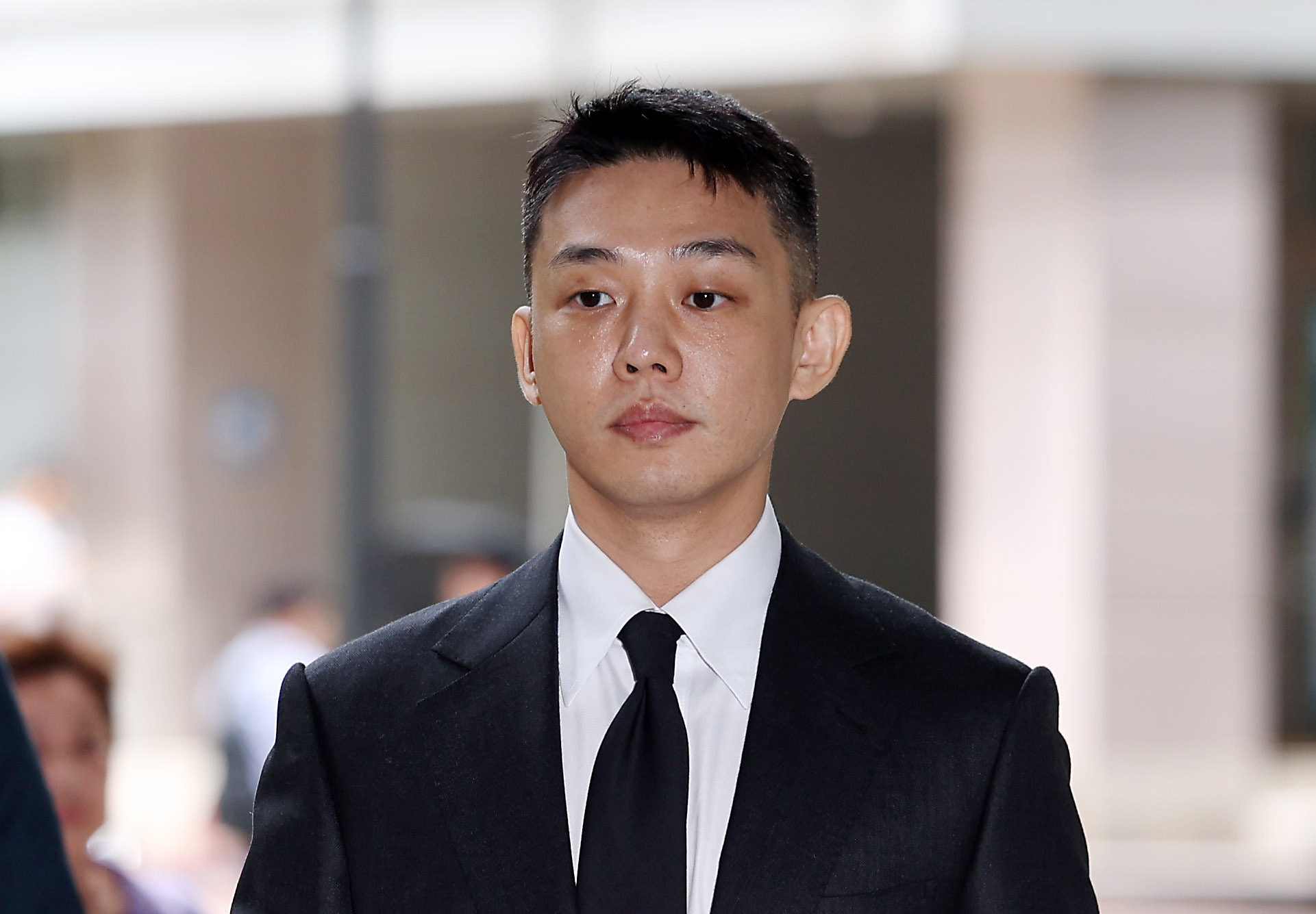 상습 마약 투약 혐의로 기소된 배우 유아인. 뉴시스
