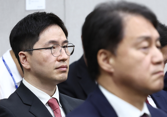 지난해 7월 당시 열린 국회 운영위원회에서 이원모 전 대통령실 공직기강비서관이 출석해있던 모습. 이 전 비서관은 최근 대통령실에 사의를 표했다. 뉴스1
