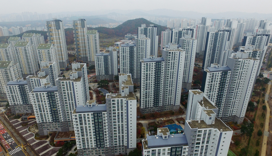 경기도 화성 동탄2신도시의 모습. 지난달 수도권에서 30대 집합건물 취득이 가장 많앗던 지역이다. [뉴스1]