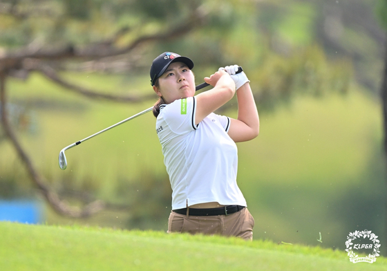 홍정민이 KLPGA 두산 매치플레이 4강에 올라 이예원과 결승행을 다툰다. 홍정민은 이 대회 지난 2022년 우승자다. 사진 KLPGA