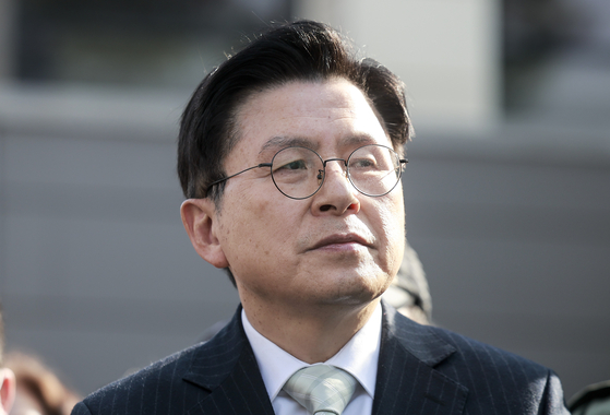 황교안 무소속 대선 후보. 뉴시스