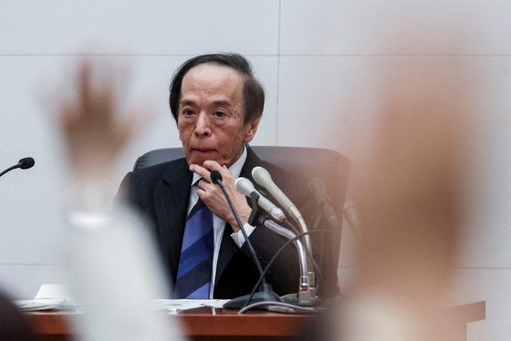 우에다 가즈오 일본은행 총재. 로이터=연합뉴스