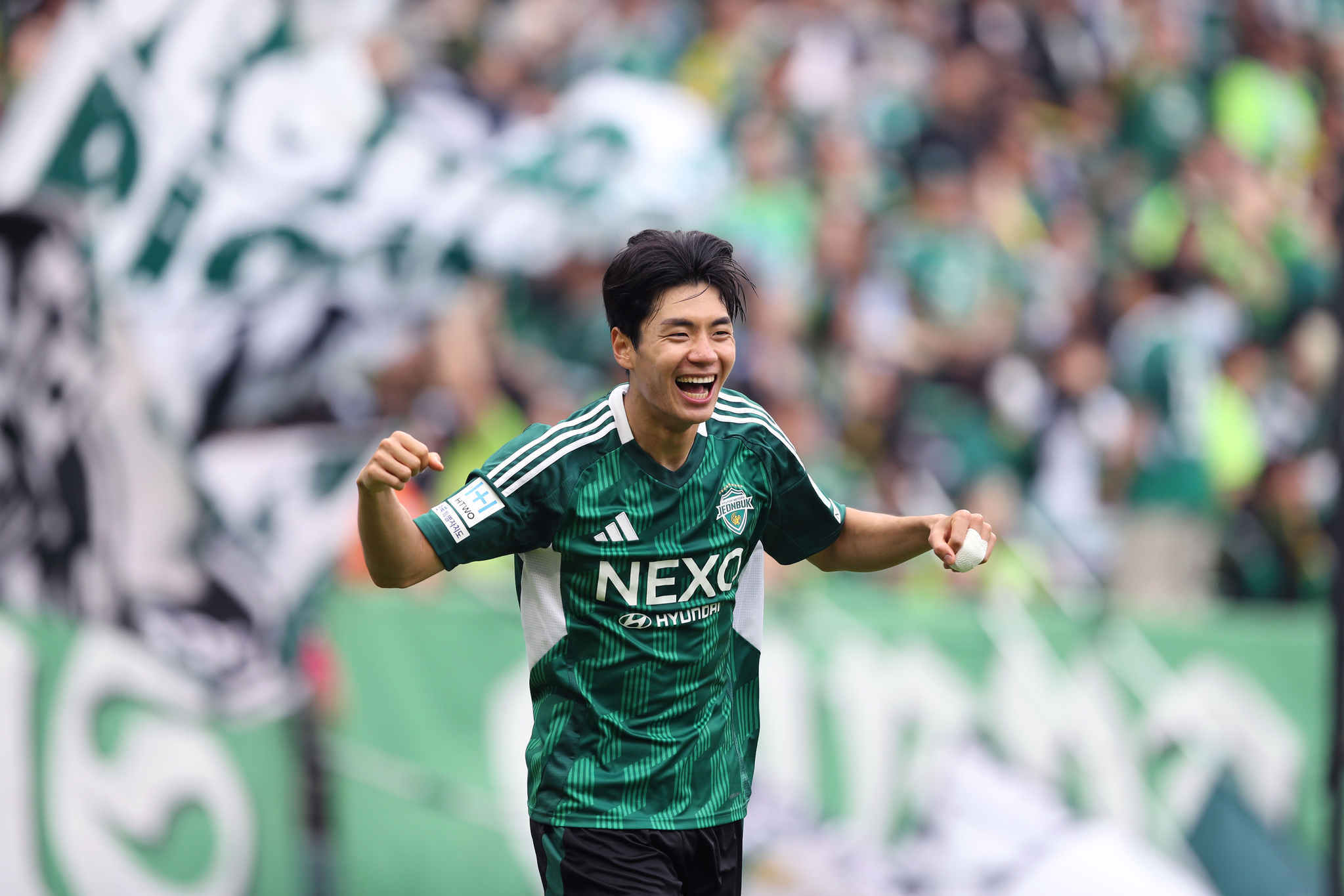 생애 첫 A대표팀에 발탁된 프로축구 전북 전진우. [사진 프로축구연맹]