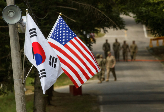 태극기와 성조기. 로이터=연합뉴스