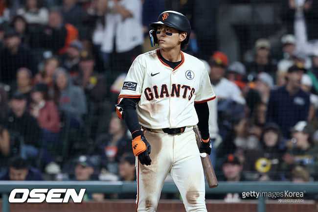 [사진] 샌프란시스코 자이언츠 이정후. ⓒGettyimages(무단전재 및 재배포 금지)