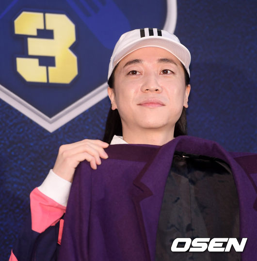[OSEN=이동해 기자] MC 넉살이 22일 서울 상암동 CJ E&M센터에서 열린 케이블채널 Mnet '고등래퍼 3’ 제작발표회에 참석하고 있다. / eastsea@osen.co.kr
