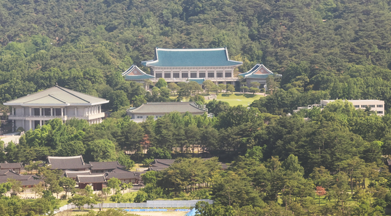 4일 정부서울청사에서 바라본 청와대. 연합뉴스