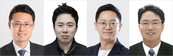 연구진-왼쪽부터 정재웅 스티브박 박성준 이건희 교수