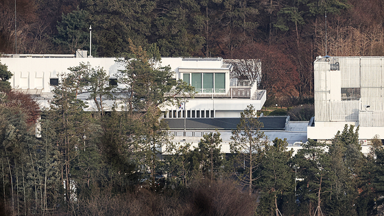 윤석열 전 대통령이 머물렀던 서울 용산구 한남동 관저. 김경록 기자