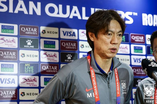 [사진] 홍명보 감독 / 대한축구협회